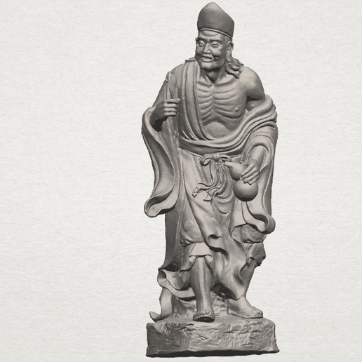 🚗 Ji Gong・Free 3D File for ・Cults
